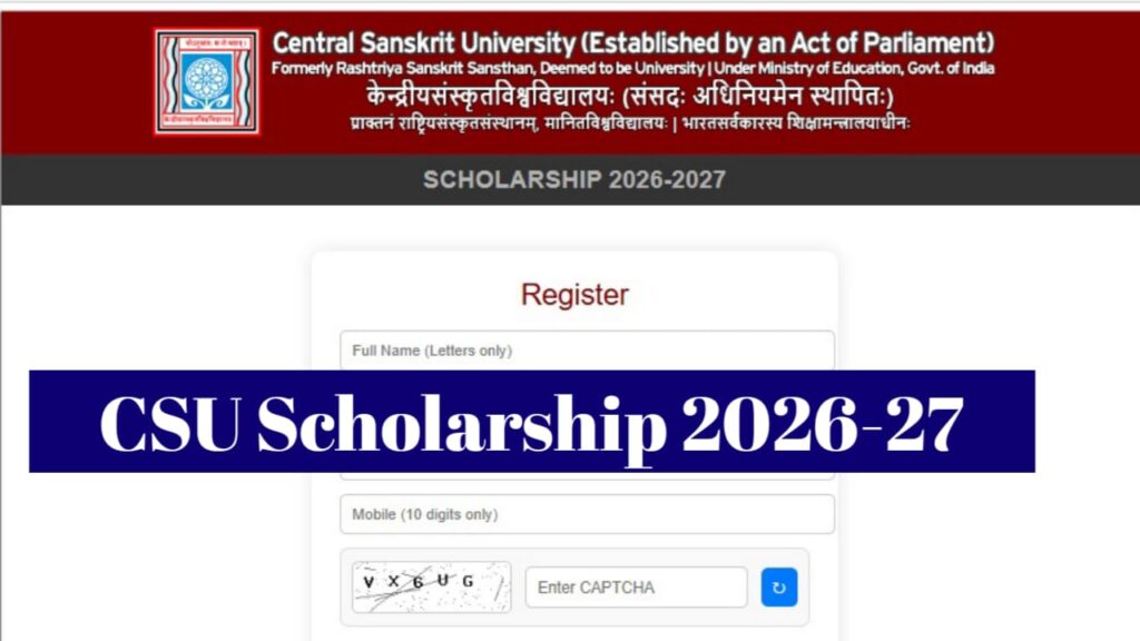 CSU Scholarship 2026-27