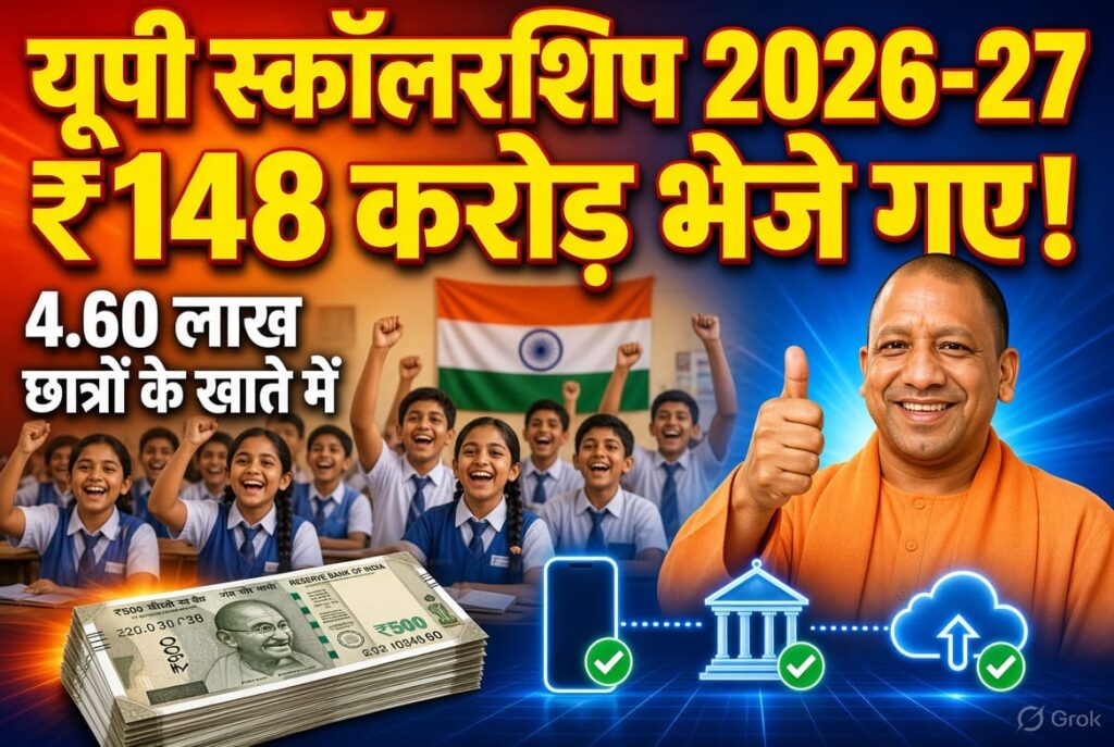 UP Scholarship 9th-12th Payment 2026-27
